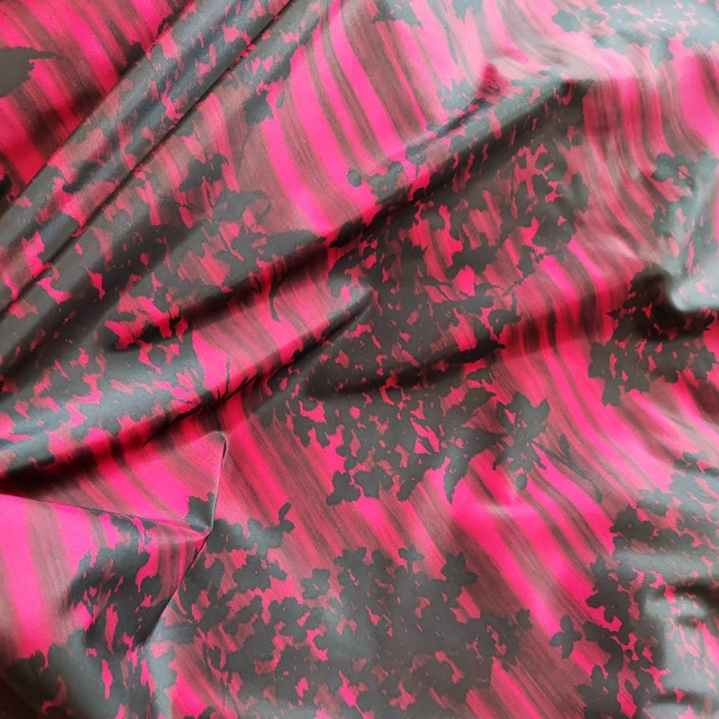 Custom printed silk tafeta fabrics bd scarf wholesale custom silk